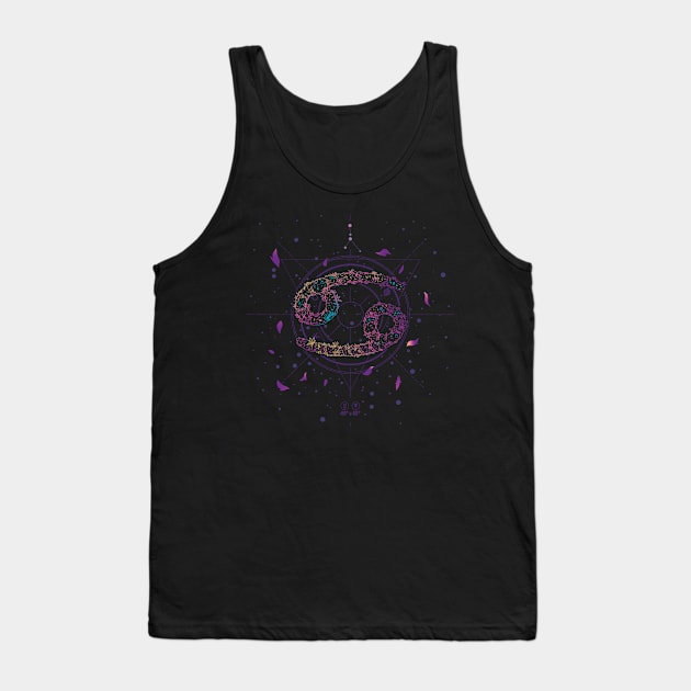 Your Cancer Zodiac Sign On The Shirt Tank Top by gdimido